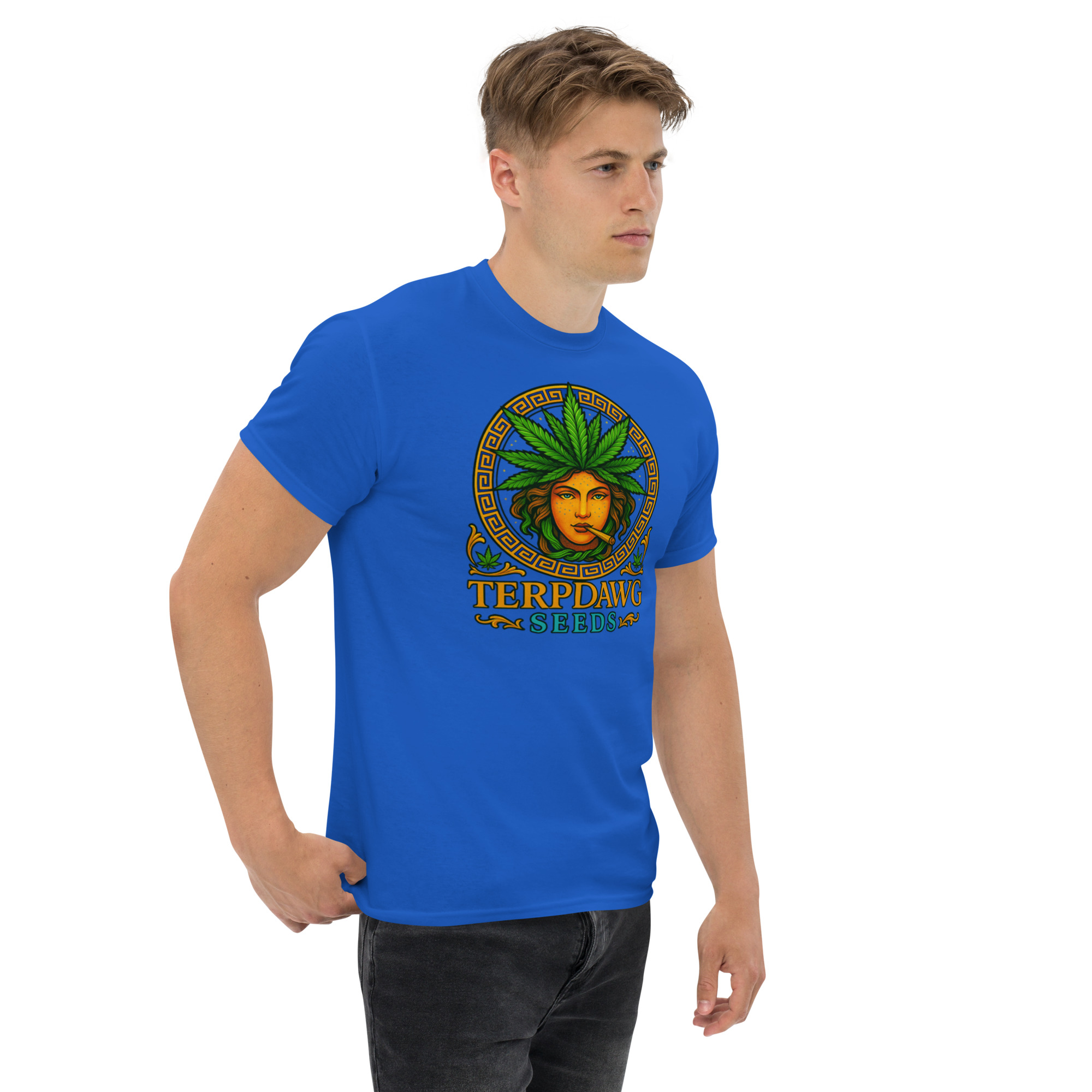 Terpdawg Seeds Medusa Kollektion Klassisches Unisex T-Shirt – Bild 6