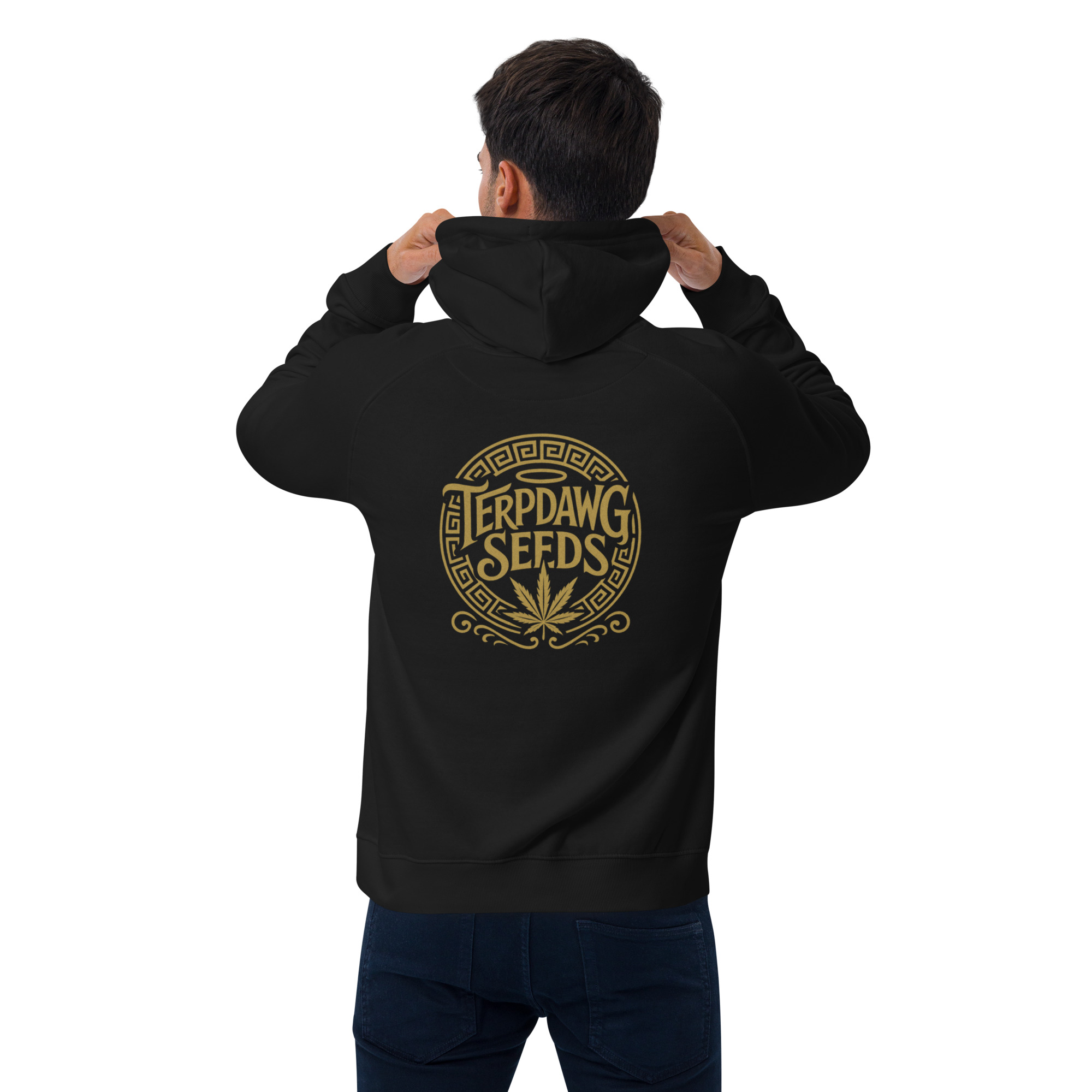 Terpdawg Seeds Medusa Kollektion Unisex Bio-Raglan-Hoodie – Bild 9