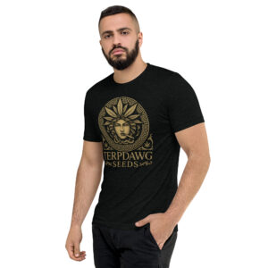 Terpdawg Seeds Medusa Kollektion Schweres textilgefärbtes Unisex-T-Shirt